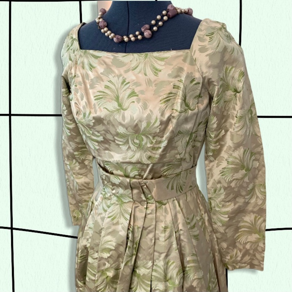 Vintage pistache panache dress